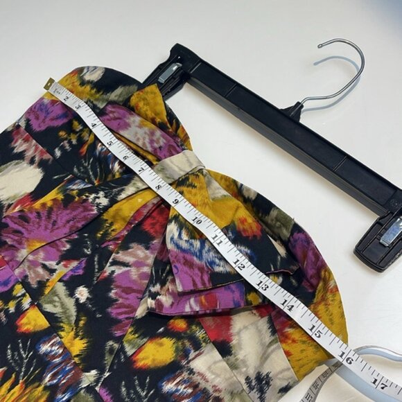 Anthropologie Moulinette Soeurs Strapless Floral Dress - Picture 7 of 10